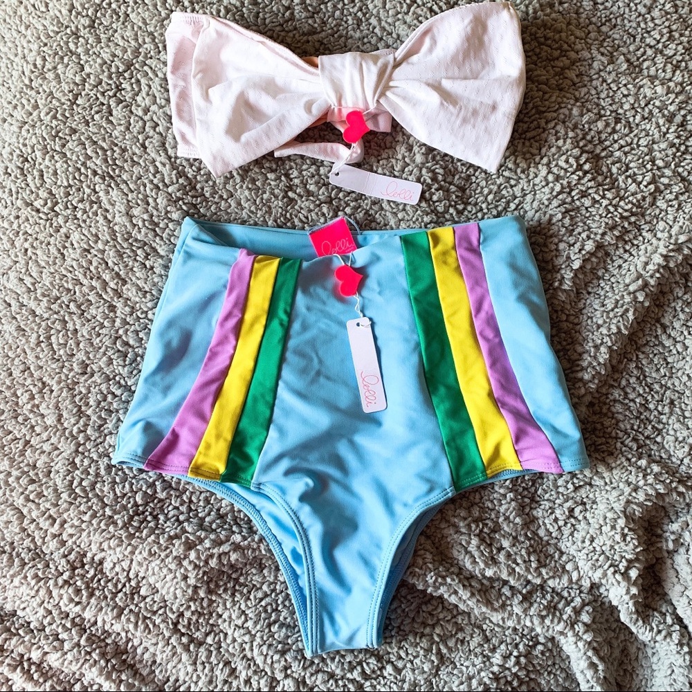 NWT Lolli Swim Two Piece Swimwear